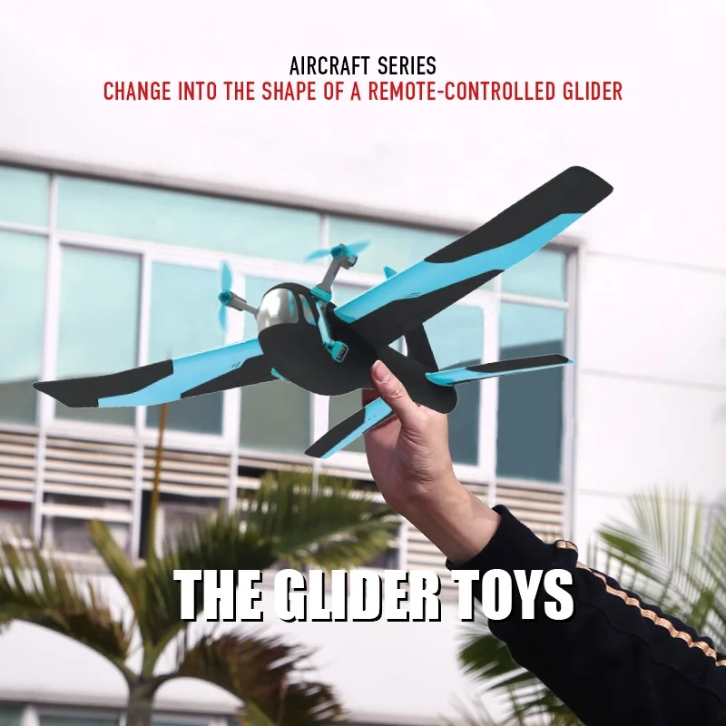 Samtoy New Design DIY 6 In 1 Intelligent Modular Electric Toys Remote Control Robor Tank Glider Hovercraft Drone RC Racing Car