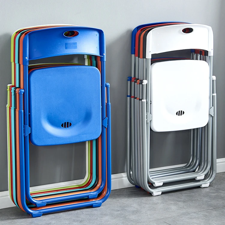 Hotel Outdoor Garden Wedding Party Banquet Events Stackable Folding Plastic Dining cafe Chair