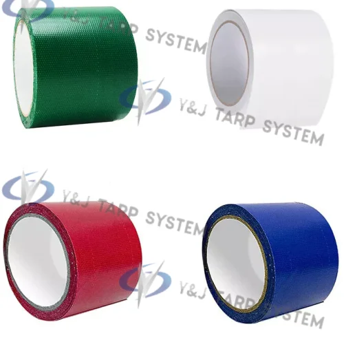 Y&J brand Waterproof Heavy Duty  Tarp Repair Tape for Car Boat Truck Roof Camping Woodpile