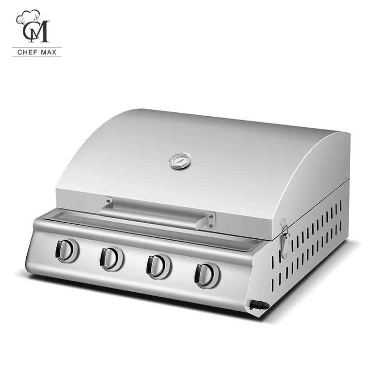 Chefmax 2021 г. новый дизайн уличная барбекю-гриль для барбекю машина из нержавеющей стали 304 холоднокатаная сталь людей Повседневная Поддержка 3-5