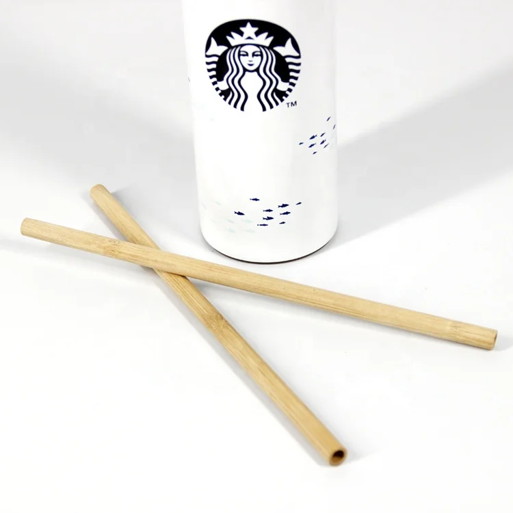 2023 New Reusable Straws Eco-friendly Bamboo Drinking Straw Zero Waste disposable bamboo straws