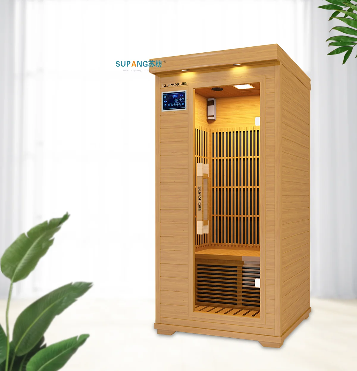 1 Person Salt Stone Infrared Sauna Room Infrarotkabine Souna indoor saunas room