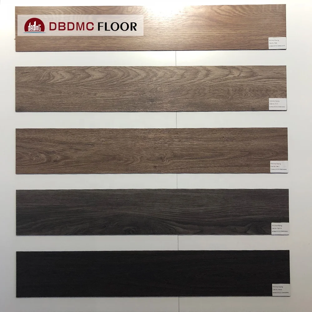 Waterproof flooring wood floor self adhesive/ Glue down PVC Vnyl flooring Planks