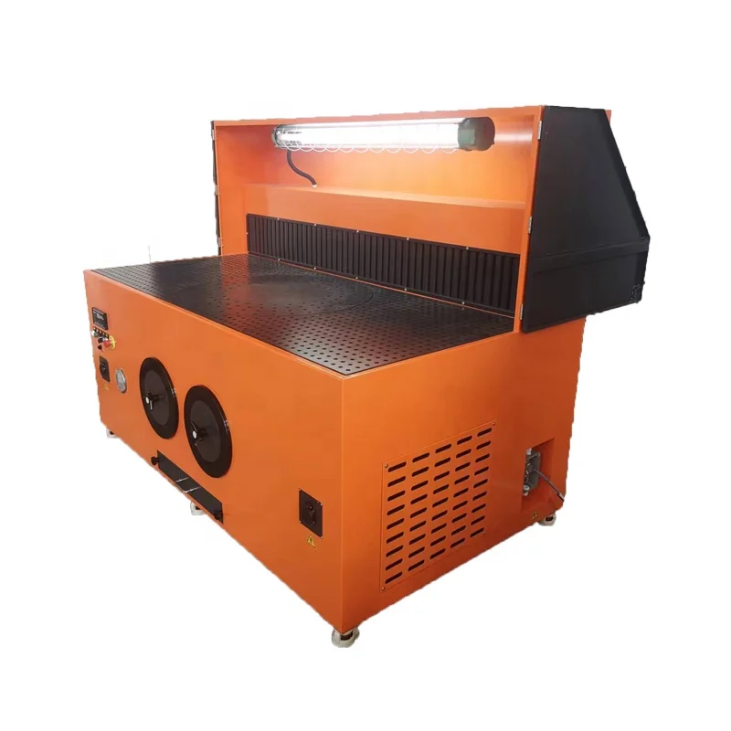 Movable Mobile Grinding Downdraft Work Bench Welding Table Industrial Dust Collector For Polish Smoke Dust Collection