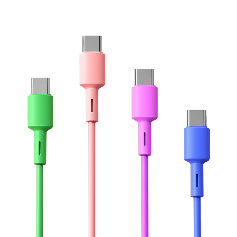 Лидер продаж на Amazon, USB-кабель для быстрой зарядки и передачи данных типа C, прочный кабель для передачи данных 1 м, 2 м, 3 м для телефонов Android