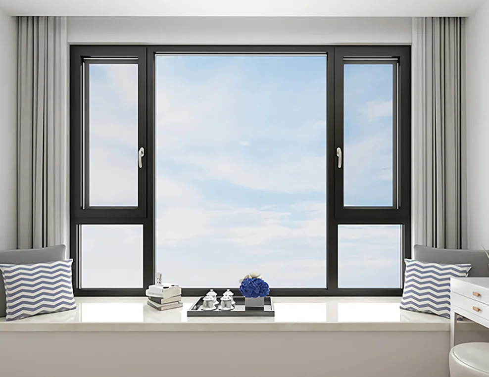 High Interior Home Pivot Canada Casement Window Top Quality Thermal Broken And Doors Aluminum Sliding Basement Windows