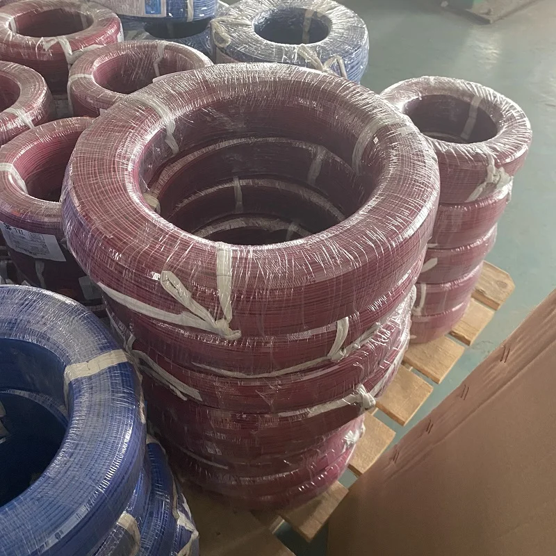 125C 60Vdc or 25Vac Colors Auto Wires Brown Red Yellow Black Color XLPE Insulation Jacket Cable Tinned/Bare Txl Automotive Wire