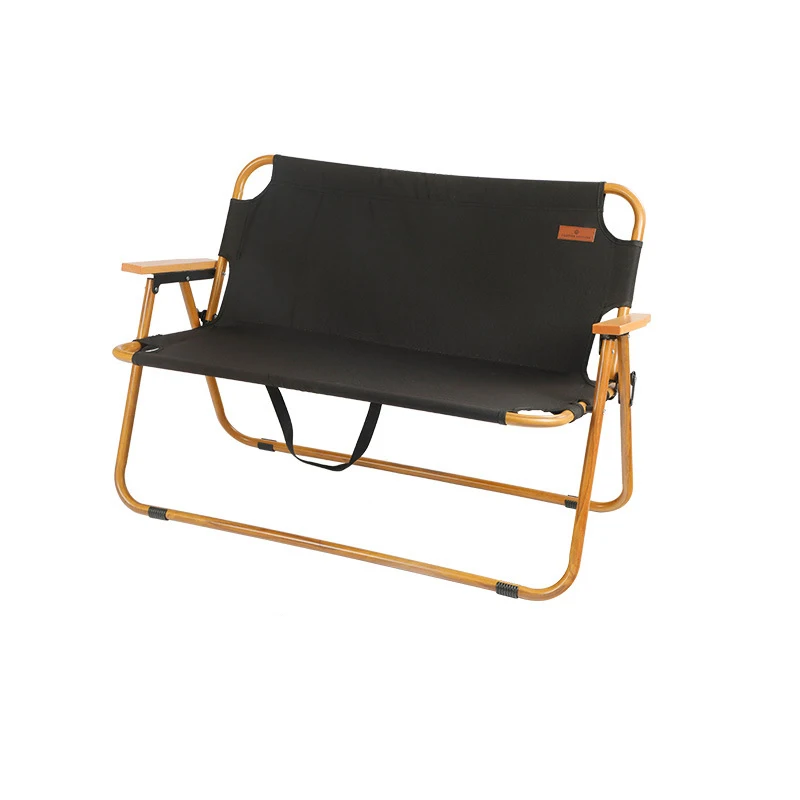 Two Person Beach Chairs Outdoor Picnic Camping Twin Chair Portable Folding Double Chair