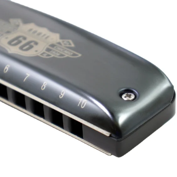 Route 66 Harmonica Blues 10 Holes Diatonic Professional Playing