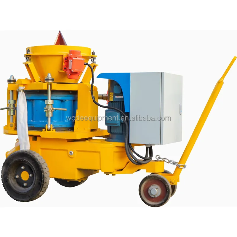 HWZ series 9m3/h electric Shotcrete spray refractory gunning gunite machine Applied in Steel Plant