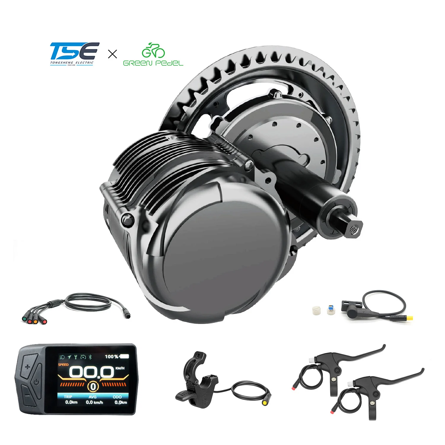 GreenPedel High Quality 48v Mid Drive Electric Bike Conversion Kit 500w 750w Without Battery Find Dealers for Bicycle