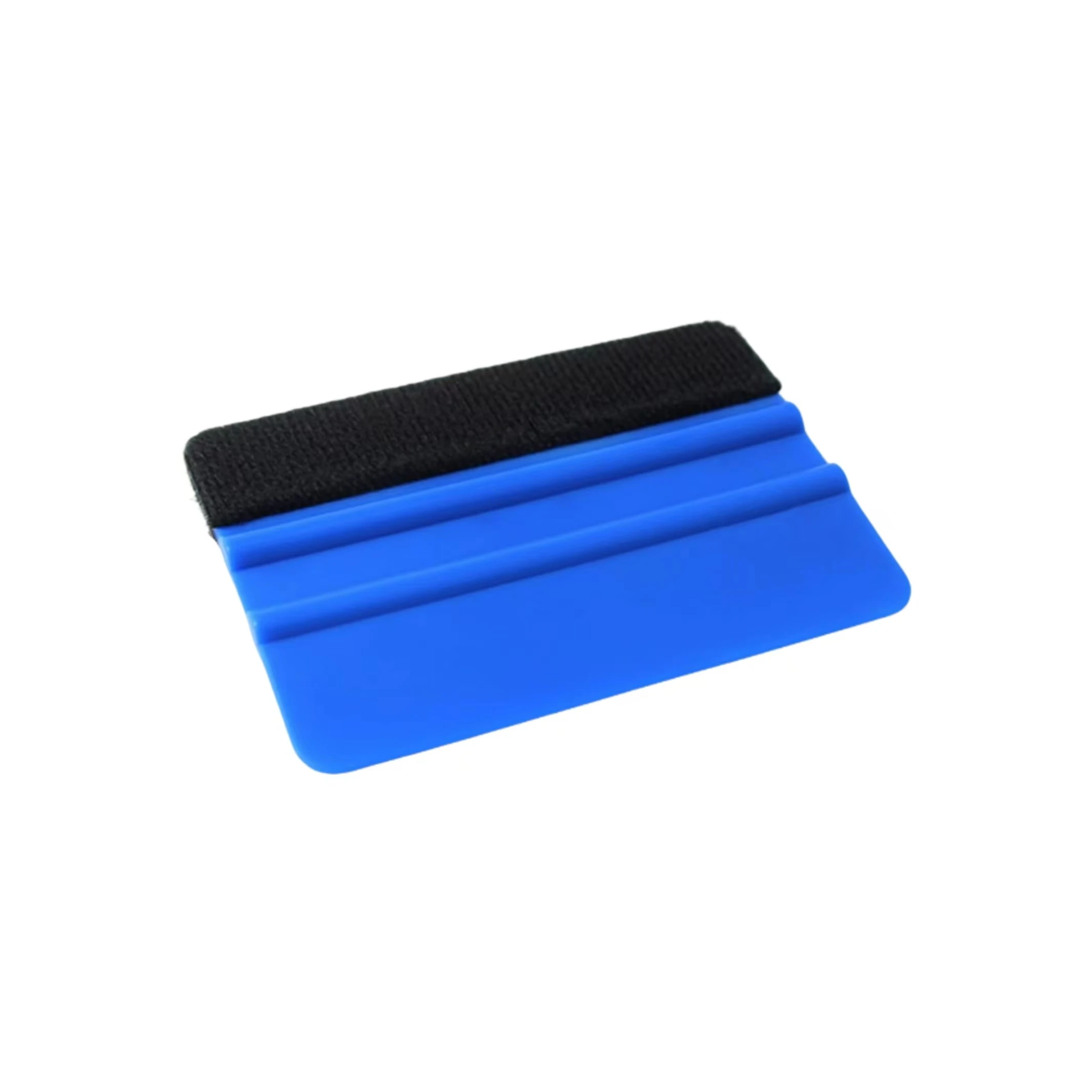 4 Inch Plastic Felt Edge Squeegee - Vinyl Scraper Tool for Car Decals, Mini Squeegee Car Window Film Tinting Tool
