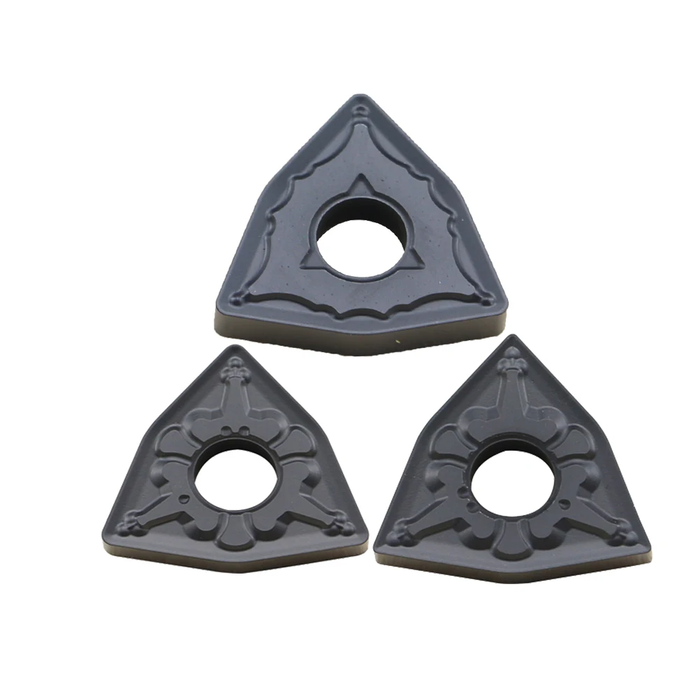 Высокополированный токарный станок острый край карбида wnmg 080408 токарные инструменты вставки