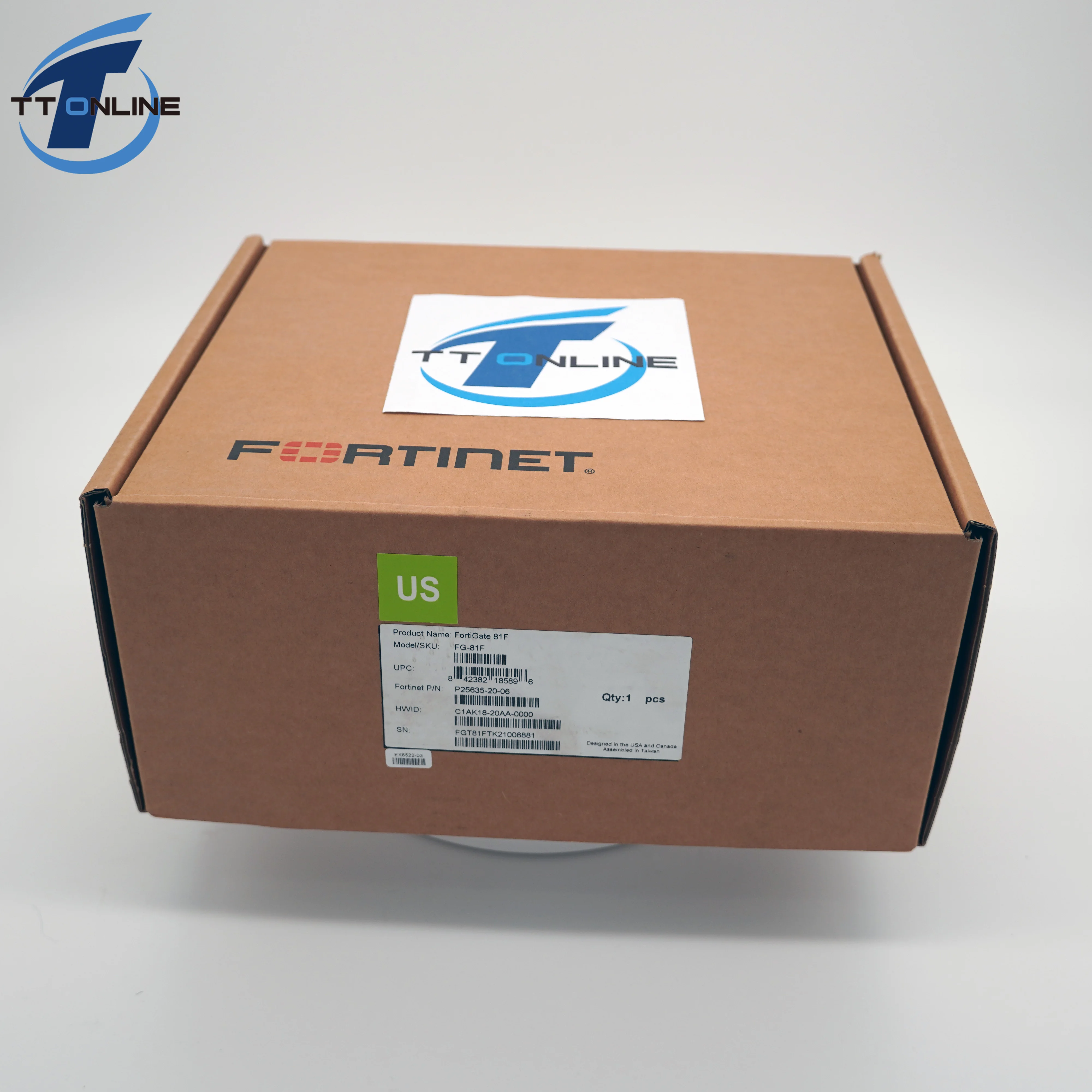 Original FortiGate-70F Hardware plus 1 Year FortiCare Premium FortiGuard Unified Threat Protection (UTP)/FG-70F-BDL-809-1year