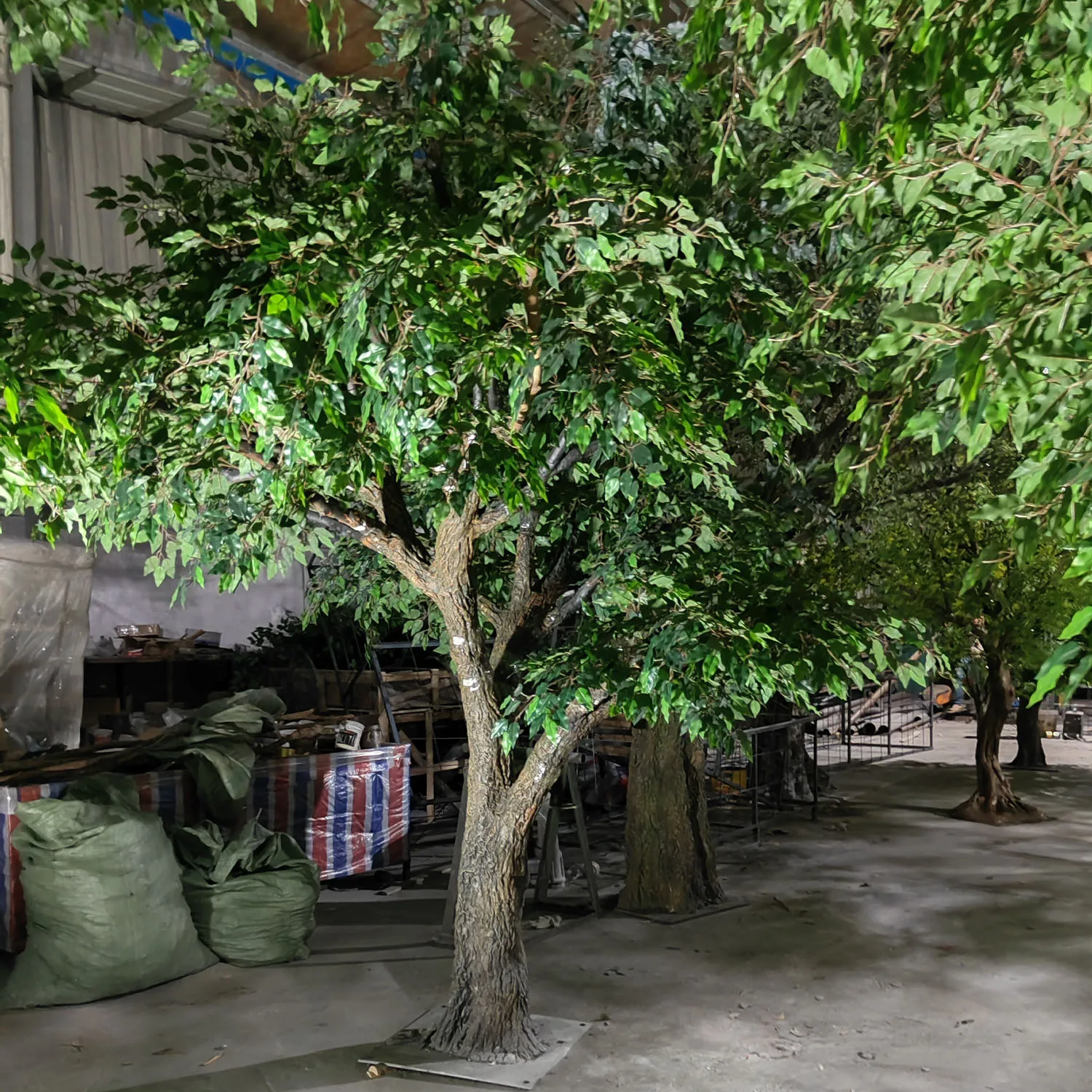 10Ft Artificial Trees Fake Banyan Tree For Garden Decoration