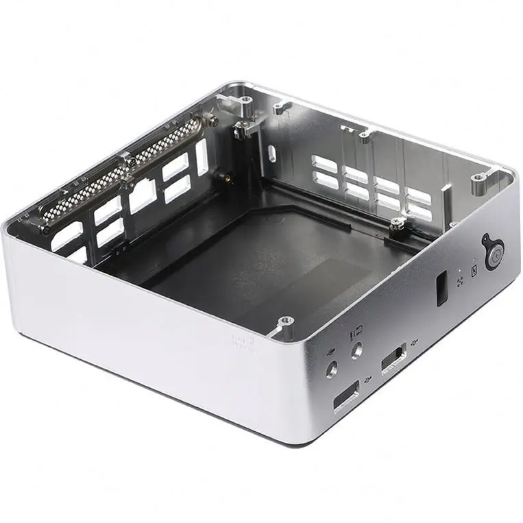 Листовой металлический корпус Fanlong Nas игровой стол Alaminum Pc Dongguan Godzilla для хранения Amanson 730 Thinmini Itx Mini Matx Miniitx Dual