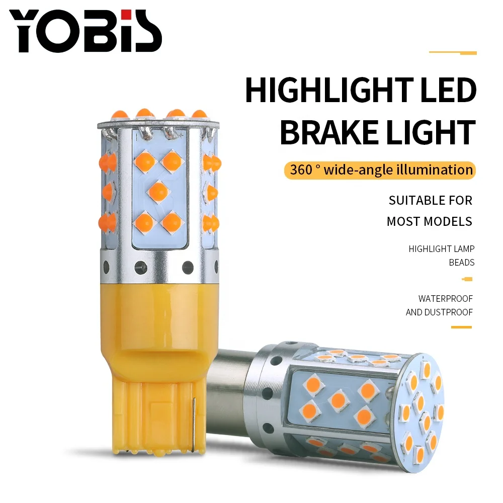  Задний фонарь Yobis для мотоцикла 1156 BAU15S PY21W 3030 35SMD без