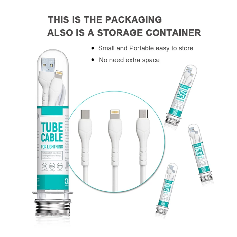 data cable packing tube