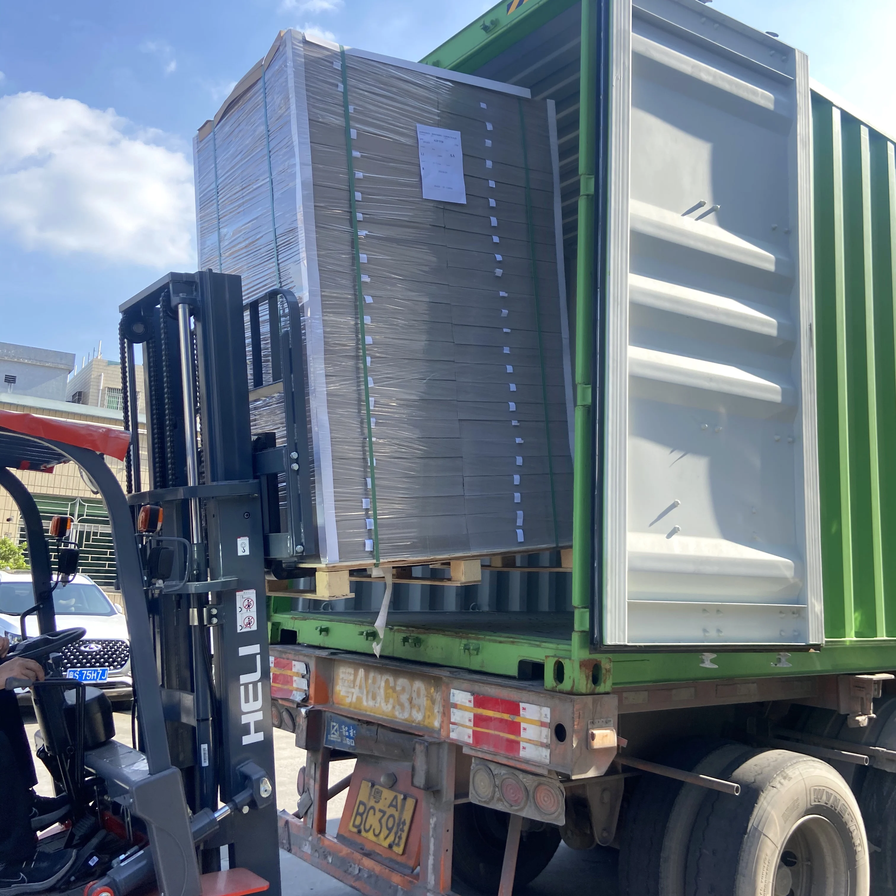 Factory in China 2.5mm Grey chipboard 3mm Book Binding Board Gray Cardboard