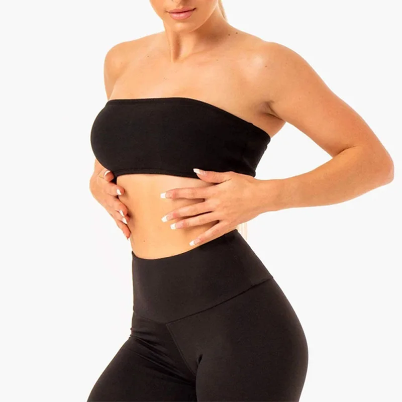 Women Soft Compression Push Up Supportive Wire Fee Sports Bra