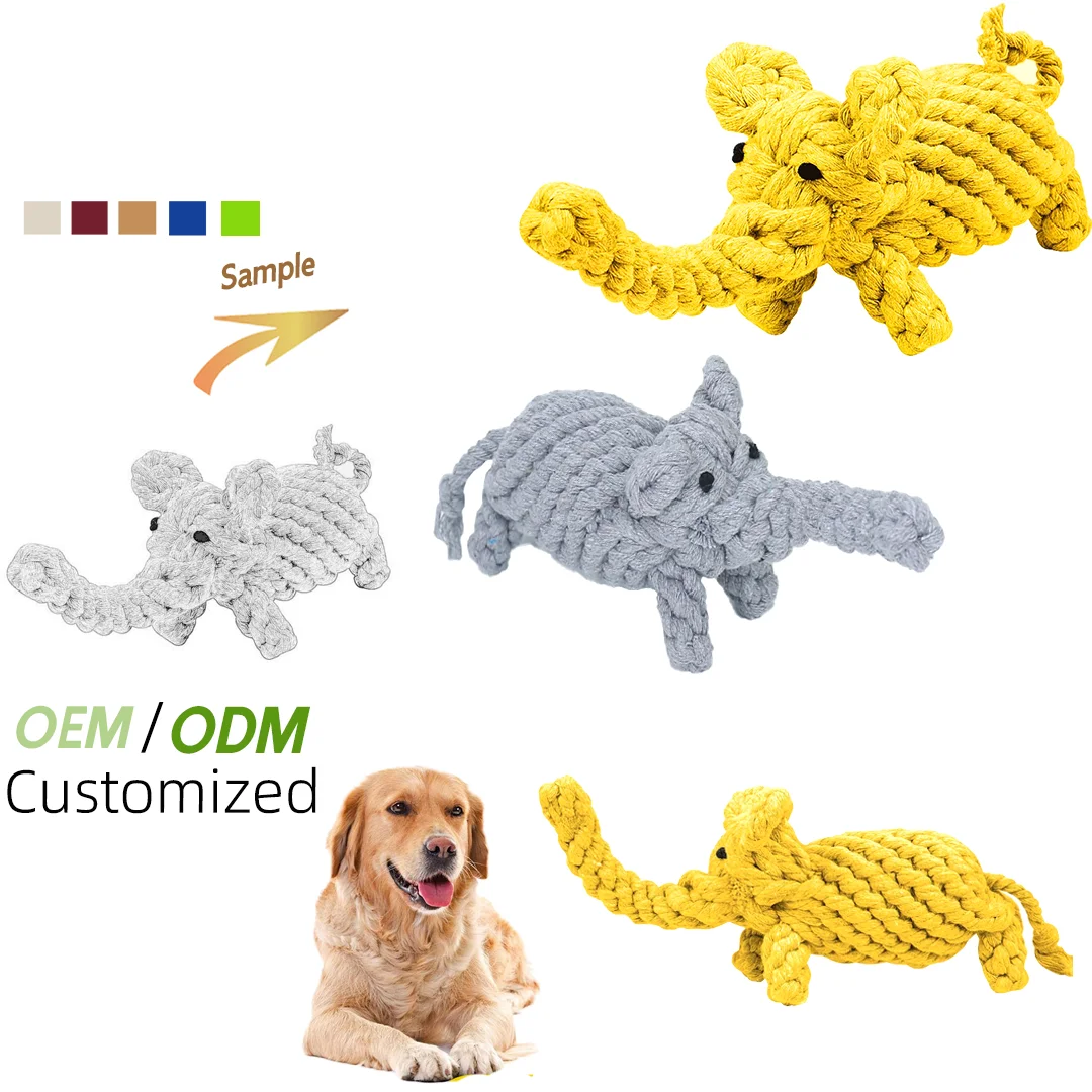 Factory Wholesale Training dog chew Teeth Cleaning indestructible animals toys Pet Dog rope Toys Cotton Rope Chew Dog Toys