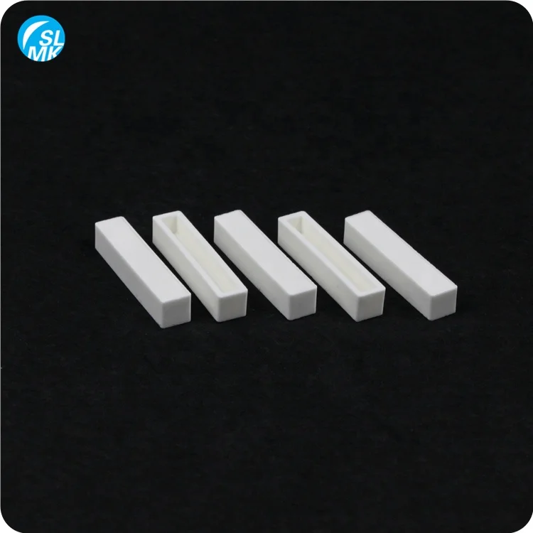 white insulating steatite boat