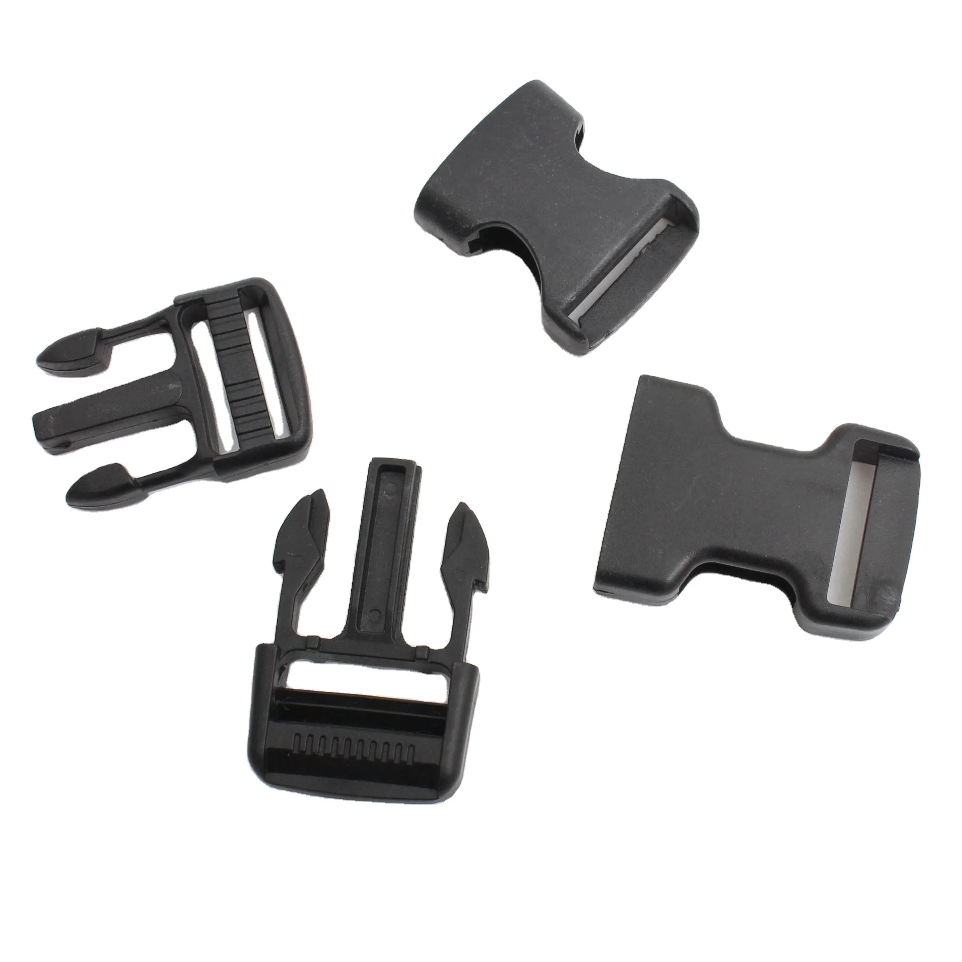 25mm Adjuster Quick Side Release Plastic Buckles Plastic Belt Buckles for backpacks