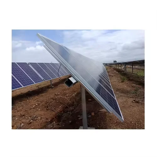 Ground Installation of Solar Tracking System and Installation of Solar Brackets