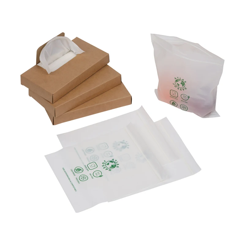 Corn starch custom biodegradable plastic zip lock sandwich bags compostable zipper food packaging bag
