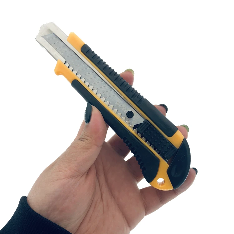 Whole sale Utility Knife stander BOX CUTTER With Replaceable Blades Easy replace