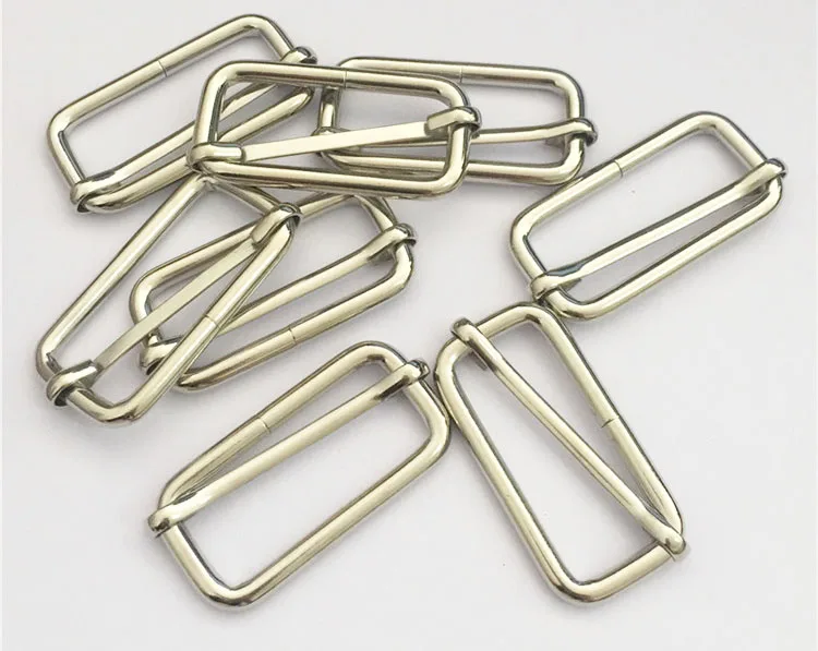 Металлическая пряжка triglide lides прямоугольная Регулируемая лямка скользящая Пряжка для чемоданов и сумок