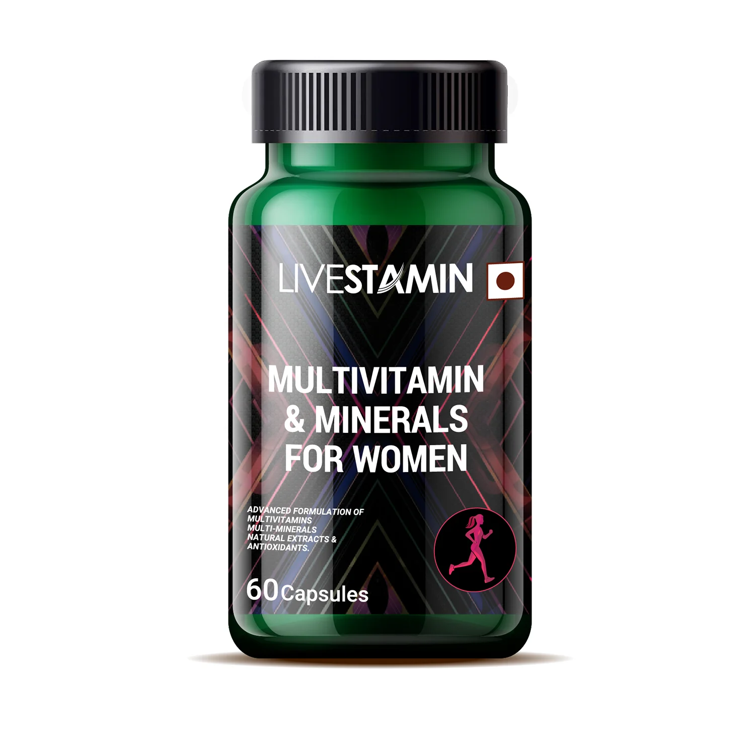 Multivitamin And Minerals For Women Capsules With Herbal Extracts Antioxidant Metabolism Food Supplements Private Label GMP-ISO