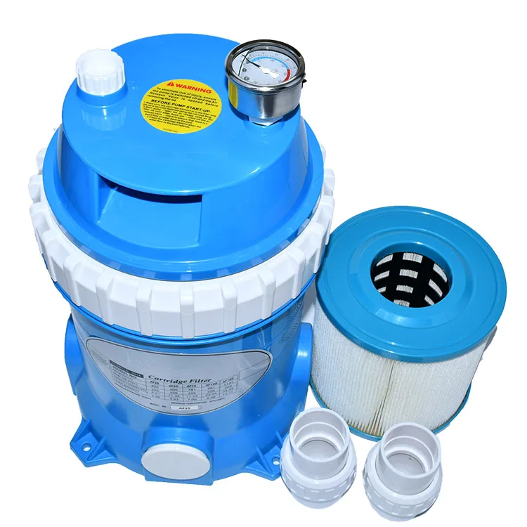 AF25 Convenient Water Crown Pool Accessories: Portable Blue and Gray Filter Cartridges for a Hassle-Free and Crystal Clear
