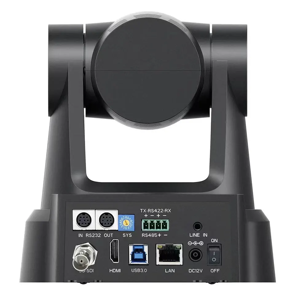 Amazing Ai Human Tracking NDI HX POE 1080P 20X sdi+hd mi+lan+usb3.0 Broadcast PTZ Live Streaming Camera for Church
