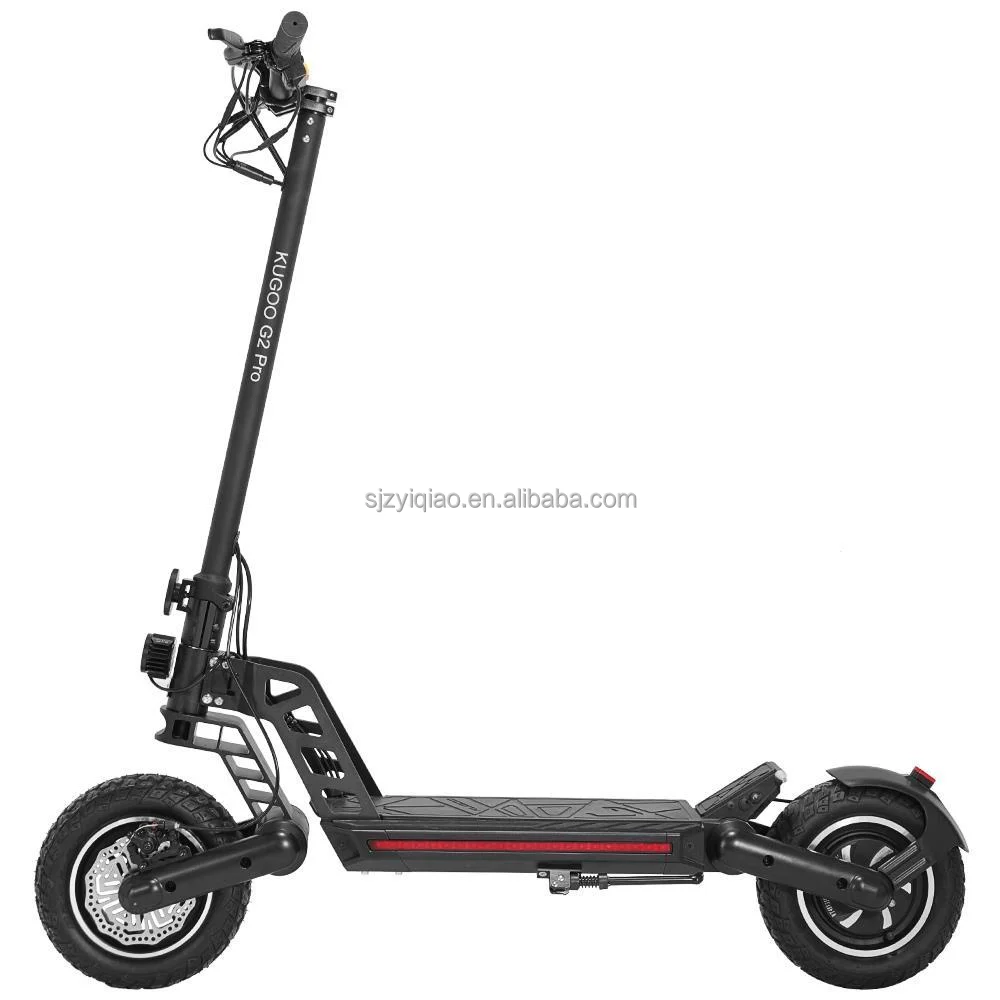 Высокое качество Kugoo G2 PRO ЕС склад три-регулировка скорости 200 кг нагрузки 10 дюймов колеса взрослый Электрический скутер внедорожный