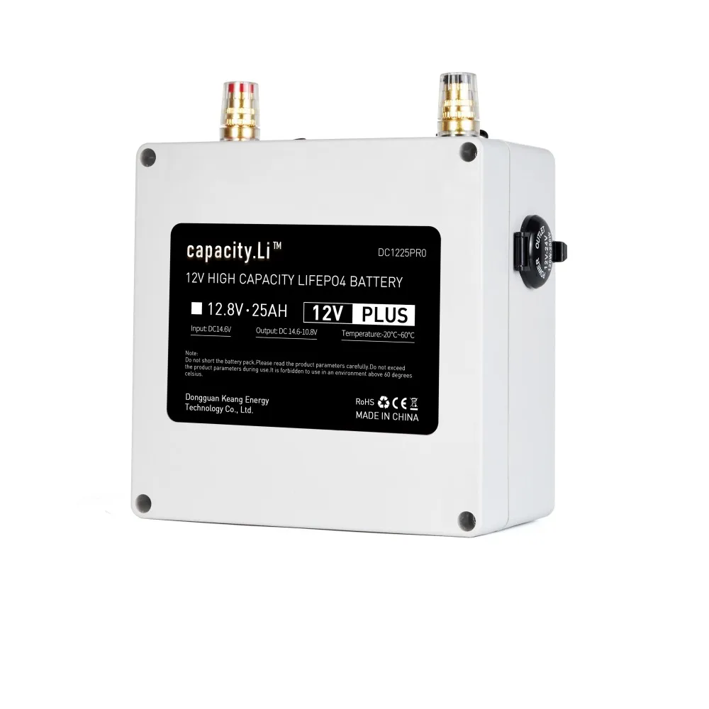 12V 25ah lifepo4Rechargeable Battery pack  with BMS and Cigarette lighter Portable Super Outdoor lithium battery