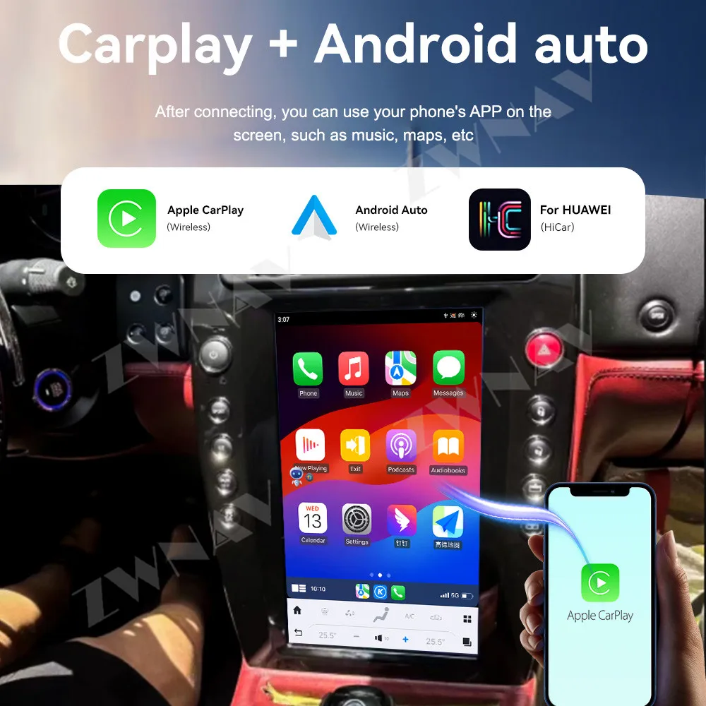 ZWNAV 13 9 дюймов Carplay для Maserati Quattroporte 2004-2012 автомобильное радио GPS-навигатор мультимедийный плеер стерео головное устройство