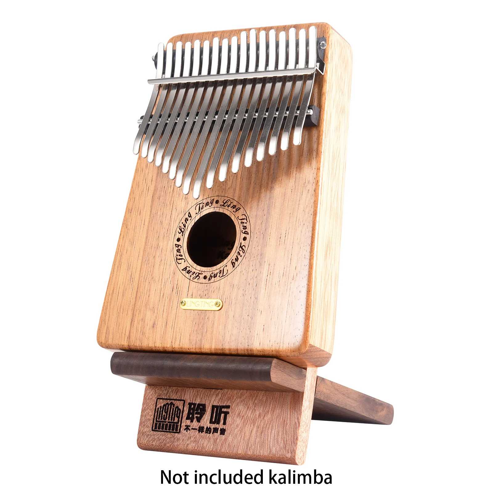 Portable Wooden Kalimba Holder Stand Thumb Piano Display Stand Rack for Kalimba ,Supporting OEM