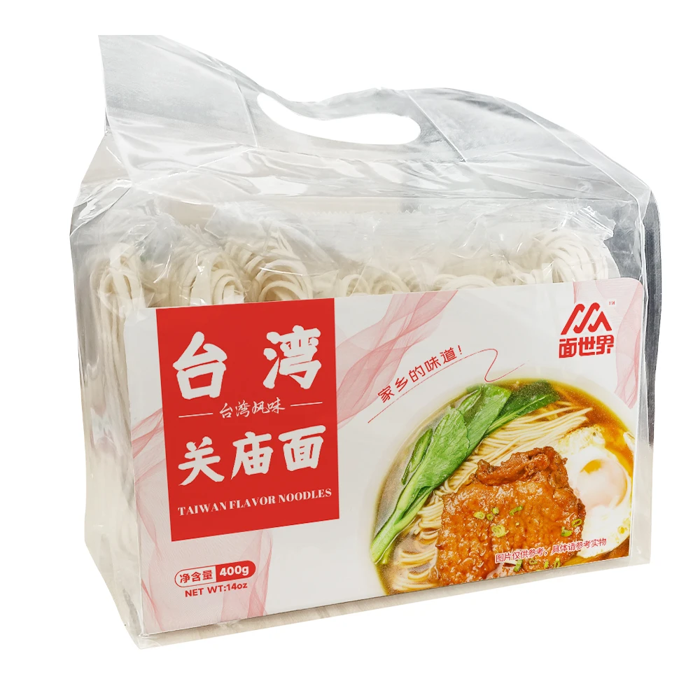 Оптовая Продажа с фабрики лапша 400 г продажа как горячие пирожки взрывной стиль гуаньо в тайванском