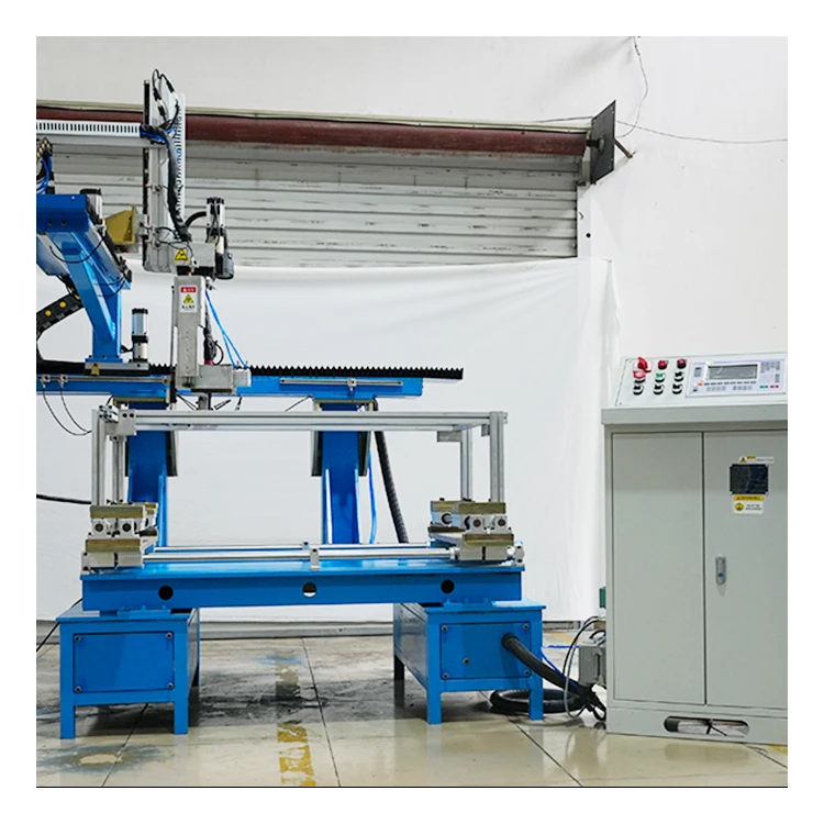 China Welding Machine Manufacture For Plate Butt Welding Straight Seam