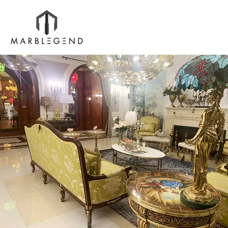 antique living room sofa chairs luxury wooden royal sofa furniture custom made sofa set