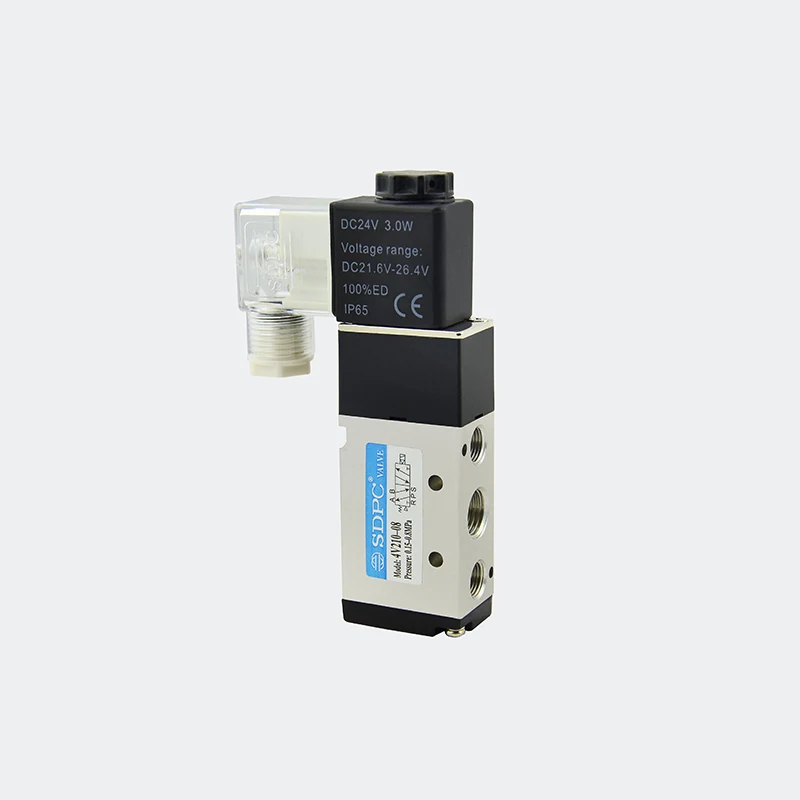 5 2 way solenoid valve 4v310/Airtac Solenoid Valve/Pneumatic Valve 4V310 4V210 Solenoid col