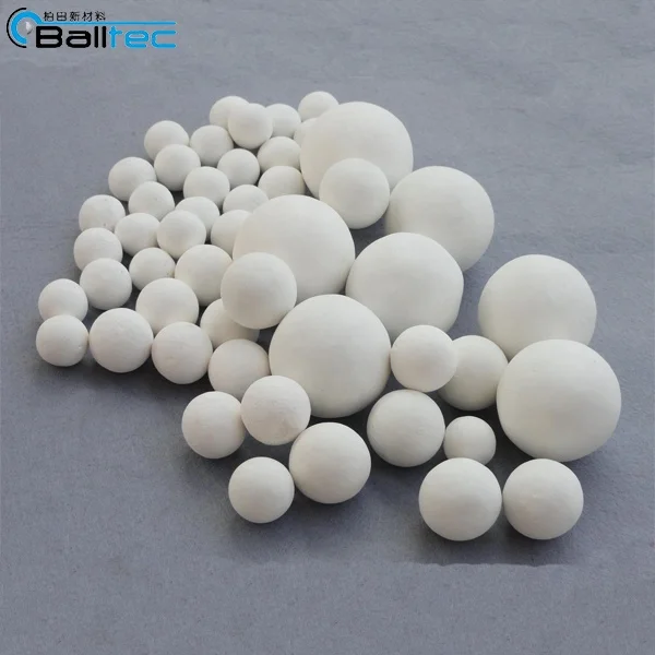 Abrasion-resistant 92% Alumina Ceramic Ball Inert Alumina Grind Ball alumina ceramic grinding ball