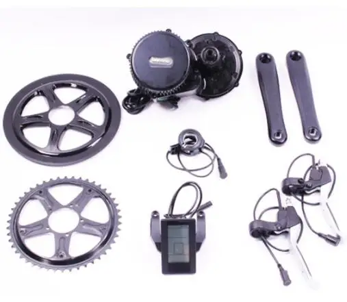 48V 1000W BAFANG Mid Drive Electric Bike Conversion Kit Ebike Motor Kit