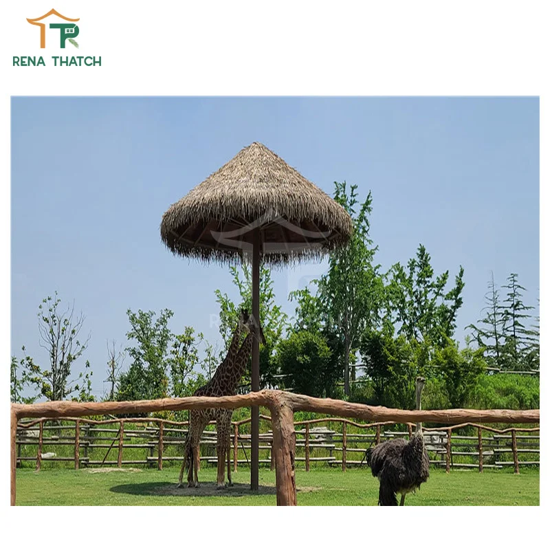 Огнезащитный синтетический тростник крыша Бельведер