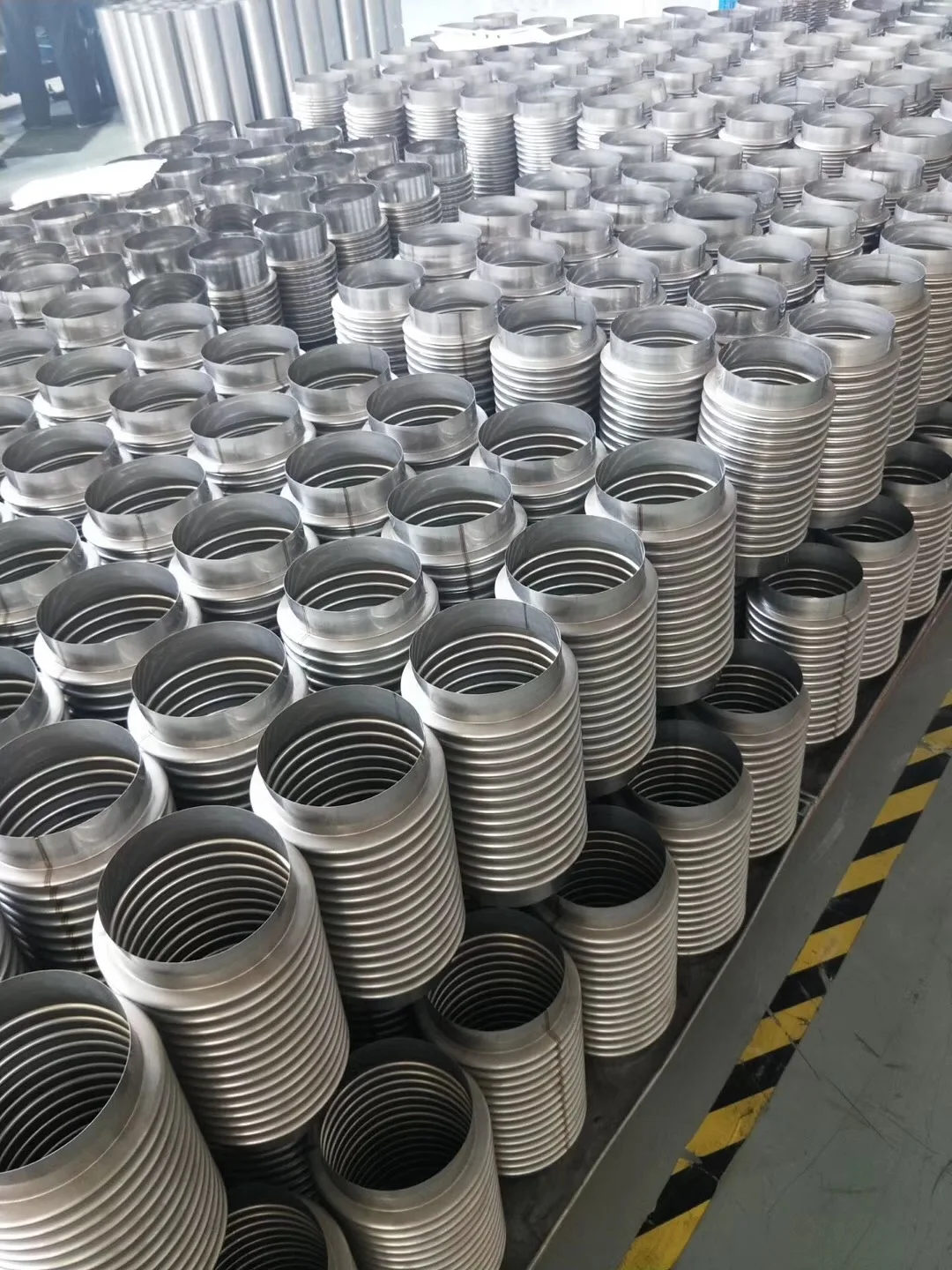 Flexible Metal Corrugated Compensator Stainless Steel 304 316L Welded Expansion Bellows