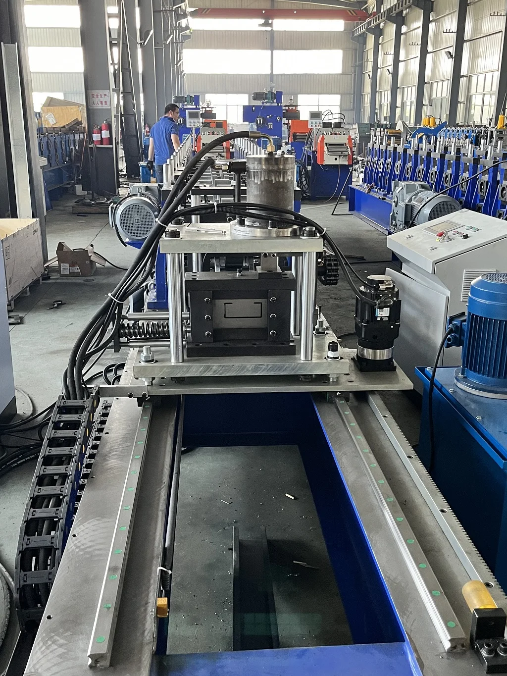 Truss Space Frame C purlin Roll Forming Machine C Channel Roll Former Making Equipment