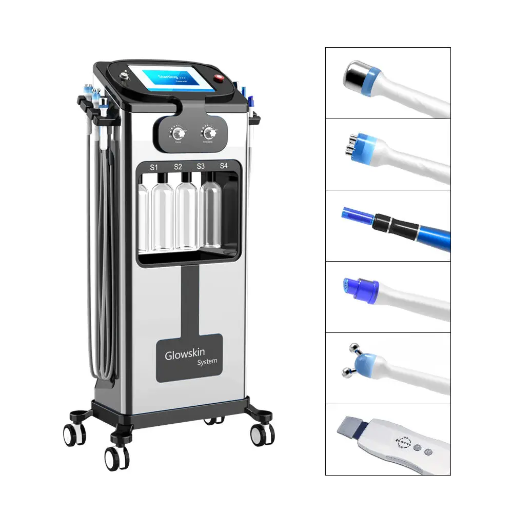 maquinas faciales for skin care with 6 handles facial machine with doctor pen SPA227