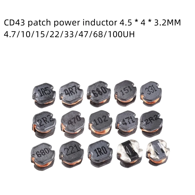 CD75 SMD силовой индуктор 7 8x7x5 мм 47UH 470 68UH 680 100uH 101 150Uh 151 220UH 221 330UH 331 470UH 471 680UH 681 1MH 102