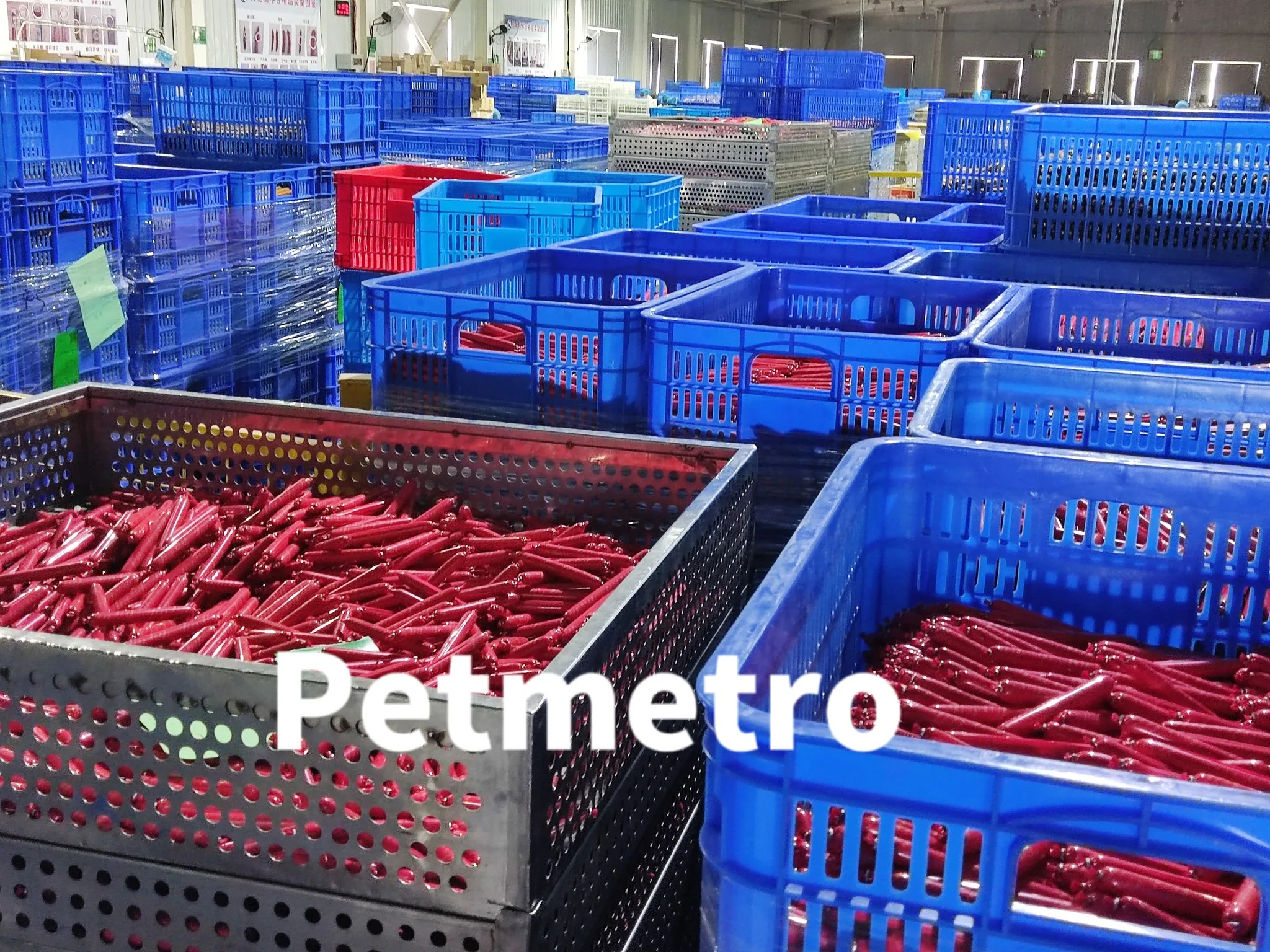 Jamon para perro Salchicha OEM Pet Cat Dog ham Sausage Food Snack Beef Chicken Pet Sausage Factory